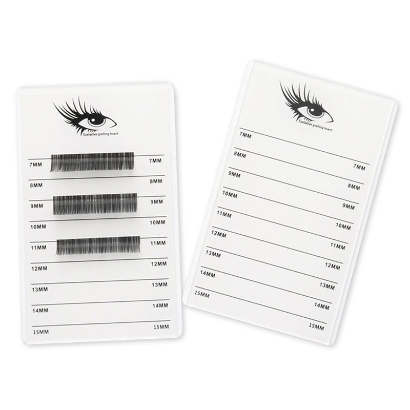 Eyelash Extension Look - 1Pc Tavolozza porta ciglia in acrilico