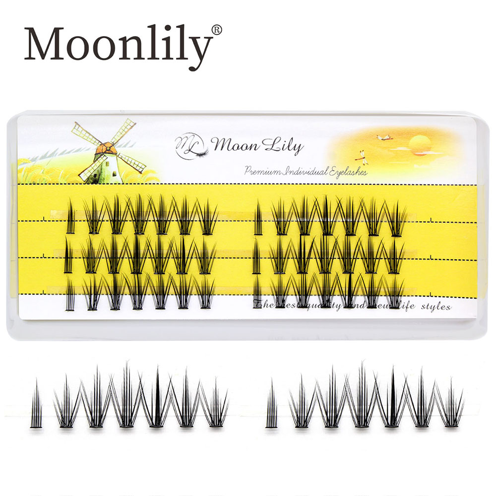 Eyelash Extension Russian - Ciglia finte a ciocche segmentate naturali