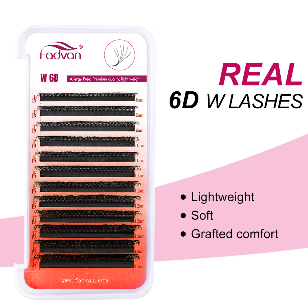 FADVAN Ciglia vere 6D W Estens - Eyelash Extension Human Hair recensione e prezzo