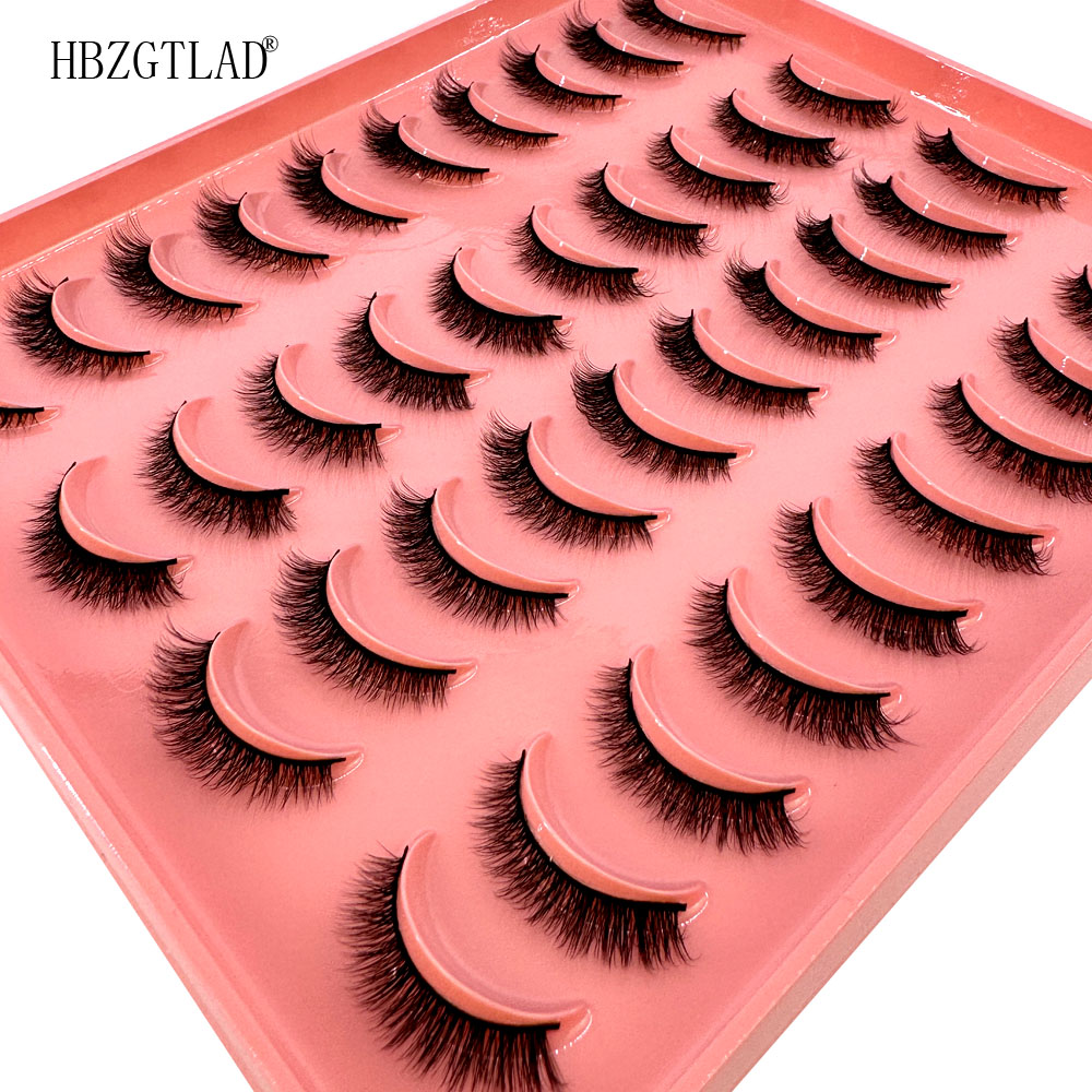 Nuove 20 Paia di Ciglia Finte  - Eyelash Extension For Asian Eyes recensione e prezzo