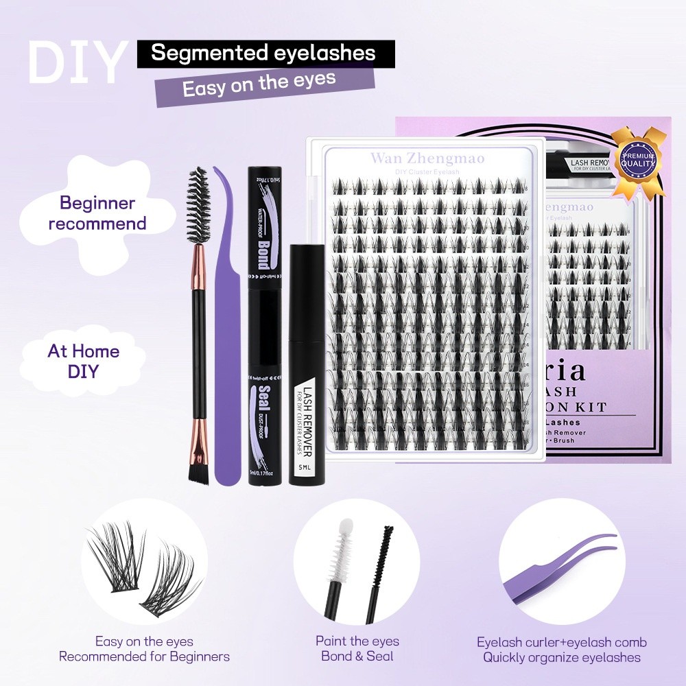 Kit Extension Ciglia Finte 8-1 - Eyelash Extension Natural Look recensione e prezzo